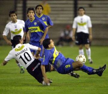 Colo Colo enfrentó a Boca Juniors en esa edición de la Copa. Cayó 2-0 en La Bombonera y ganó 1-0 en el Monumental.