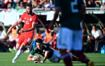 Las mejores imágenes del duelo entre México y Gales