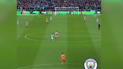 La gran asistencia de Bravo al 'Kun' que recordaron en el City