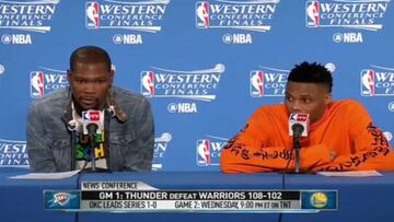Durant: "¿Celebrar? No hemos ganado nada todavía"