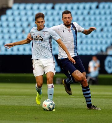 Llegó a la cantera del Celta en 2009, pero no será hasta el 2019 en su regreso cuando debute con el primer equipo.