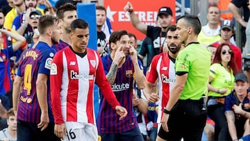 Almost half of Barcelona’s yellow cards are for protesting