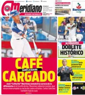 Portadas de la prensa mundial