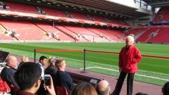 Anfield es todo un gran museo que homenajea al buen fútbol