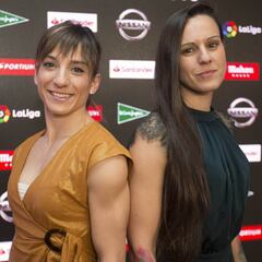 Sandra Sánchez y Joana Pastrana comparten premios y pasión