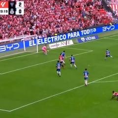 Es un león indomable: Iñaki Williams en modo bestia del gol