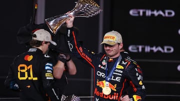 Max Verstappen (Red Bull). Yas Marina, Abu Dhabi. F1 2025.