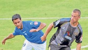 <b>MOLESTO. </b>Rubén Navarro se refirió ayer a su situación y recalcó una vez más que no tiene ninguna oferta formal para continuar en el Hércules.