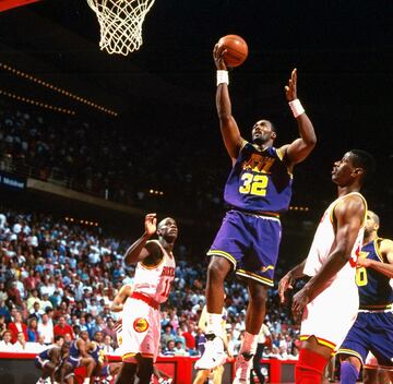 Karl Malone. Utah Jazz.