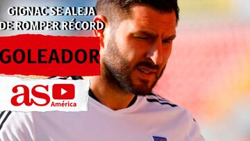 Gignac se aleja de romper su récord goleador