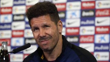 Simeone: "¿La sanción? Fui muy respetuoso con el árbitro"