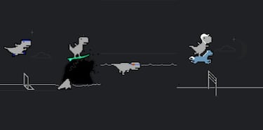 Cómo jugar al dino de Google Chrome con el diseño de los Juegos Olímpicos de Tokio 2020