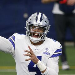 Con Dak Prescott, los Cowboys son favoritos en su División