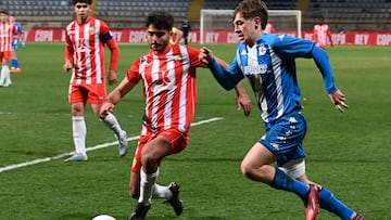 El Almería venció al Deportivo 1-2 en la Copa del Rey Juvenil.