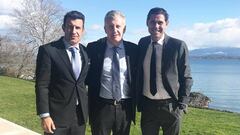Figo, Suker y Hierro en otra reunión de exmadridistas