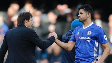 Aseguran que Diego Costa desea hacer las paces con Conte