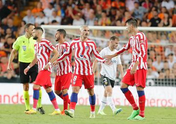 Griezmann, recién salido al terreno de juego, anotó el 0-1.