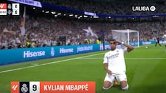El primero de cientos en el Bernabéu y es una locura: vean el golazo de Mbappé