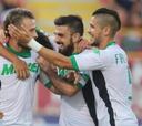 Un gol de Floro Flores pone líder al Sassuolo en Italia
