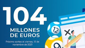 Euromillones: comprobar los resultados del sorteo de hoy, viernes 12 de noviembre