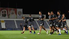 River se entrenó por primera vez en Al Ain
