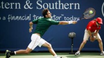 Marcel Granollers, durante el pasado Masters 1000 de Cincinnati.