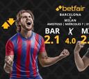 FC Barcelona vs. AC Milan: horario, TV, pronósticos y estadísticas