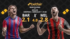 FC Barcelona vs. AC Milan: horario, TV, pronósticos y estadísticas