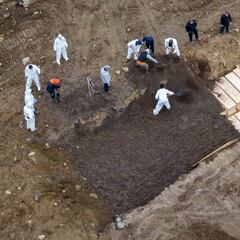 Nueva York suma otras 777 muertes y abre una fosa común en la Isla de Hart, junto al Bronx