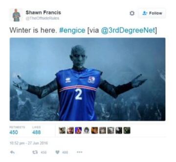 England freeze against Iceland: Memes, jokes, quips, cracks, pics...