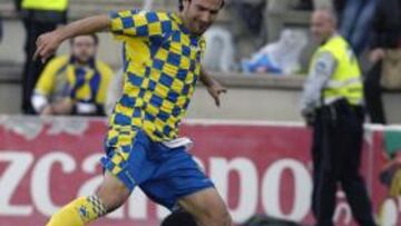 <b>APOYO. </b>Los aficionados del Cádiz en el partido de ayer.