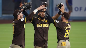 Fernando Tatís Jr destaca el nivel de juego que ha tenido la serie ante Dodgers