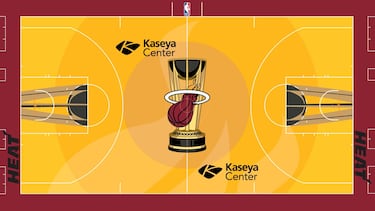 Las espectaculares canchas de los 30 equipos para la Emirates NBA Cup 2024