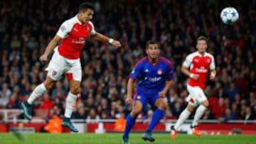 Alexis Sánchez anotó cuatro goles en dos partidos.