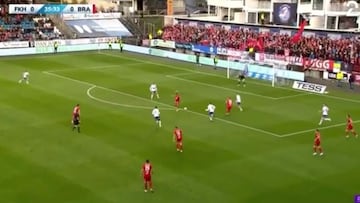 El delantero ‘olvidado’ por la Roja que brilla en Europa: ¡asistencia increíble de taco!