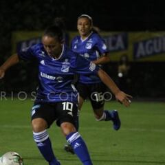 Santa Fe y Millonarios empatan en el primer clásico femenino
