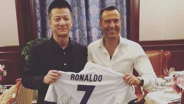 Mendes, el dueño de un equipo chino y ... la camiseta de Cristiano