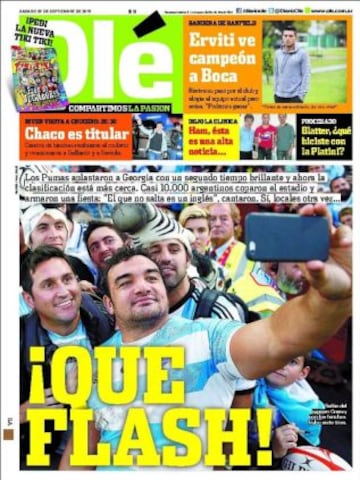 Portadas de la prensa deportiva