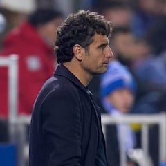 Idiakez: “Hemos hecho dos goles legítimos, pero uno lo anularon”