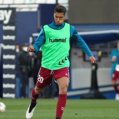 Eddy Silvestre: "Los puntos acabarán llegando, estamos trabajando bien"