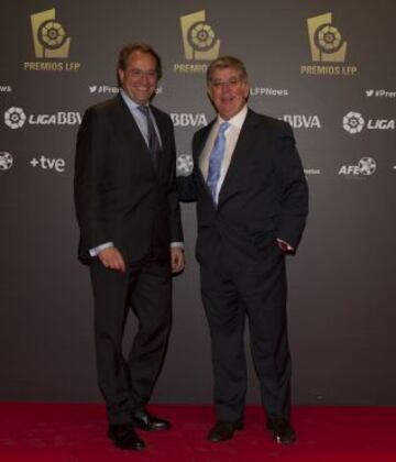 El Gerente del Diario As, Juan Cantón con Alejandro Elortegui, Director Adjunto.