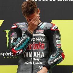 Quartararo: "Una vuelta más y me habría adelantado Mir"