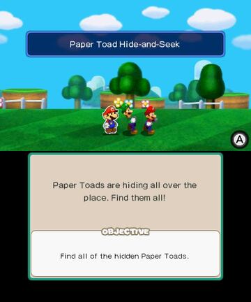 Captura de pantalla - Mario &amp; Luigi: Paper Jam Bros. (3DS)