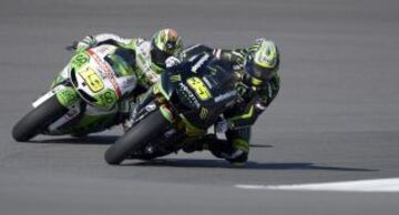 MotoGP. Cal Crutchlow y Alvaro Bautista.