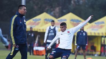 H&eacute;ctor C&aacute;rdenas, DT de la Selecci&oacute;n Colombia Sub-19, habl&oacute; en rueda de prensa sobre la preparaci&oacute;n para el cuadrangular amistoso para el Sudamericano sub-20