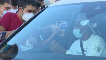 Rodrygo paró en Valdebebas y desató la locura entre la afición