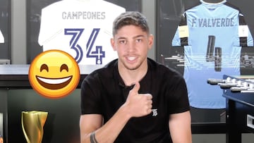 Federico Valverde se estrenó su página web; Toni Kroos, El Alemán y The Rock, sus ídolos