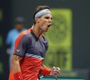 En Doha, Nadal gana por primera vez a Rosol: 6-2, 7-6