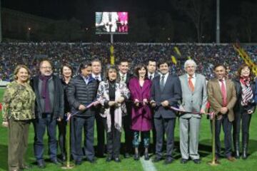 Anoche se inaugur&oacute; oficialmente el estadio de Vi&ntilde;a del Mar, que ser&aacute; sede de la Copa Am&eacute;rica.