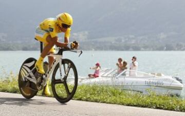 Tour 2009.
Etapa 18. Contrarreloj en Annecy.  